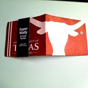 NCAA Officially Licensed Longhorns Super Wally Bi-fold Wallet